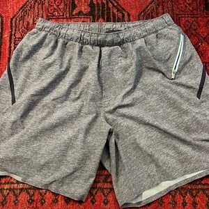 Lululemon 7” lined shorts